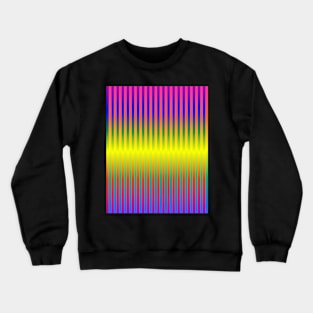 Dark and Light Rainbows (Stripes) Crewneck Sweatshirt